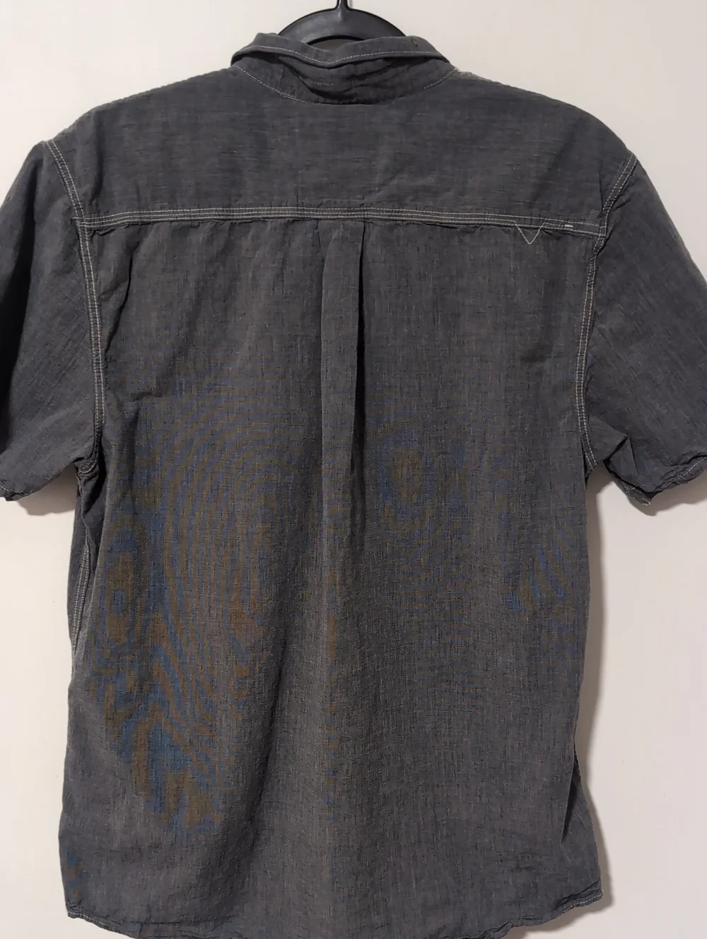 Vans Gray Short-Sleeve Button-Down Shirt